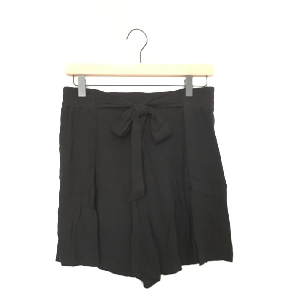 Final sale Zara front tie high waist culottes
